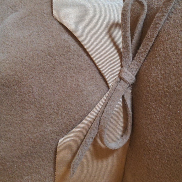 7. Vintage Brown Felt Fedora Hat Wide Brim Felt Retro Classic Ribbon Band - Picture 8 of 8